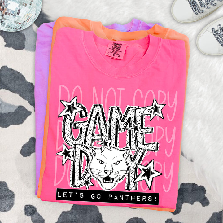 Game Day Panthers Mascot