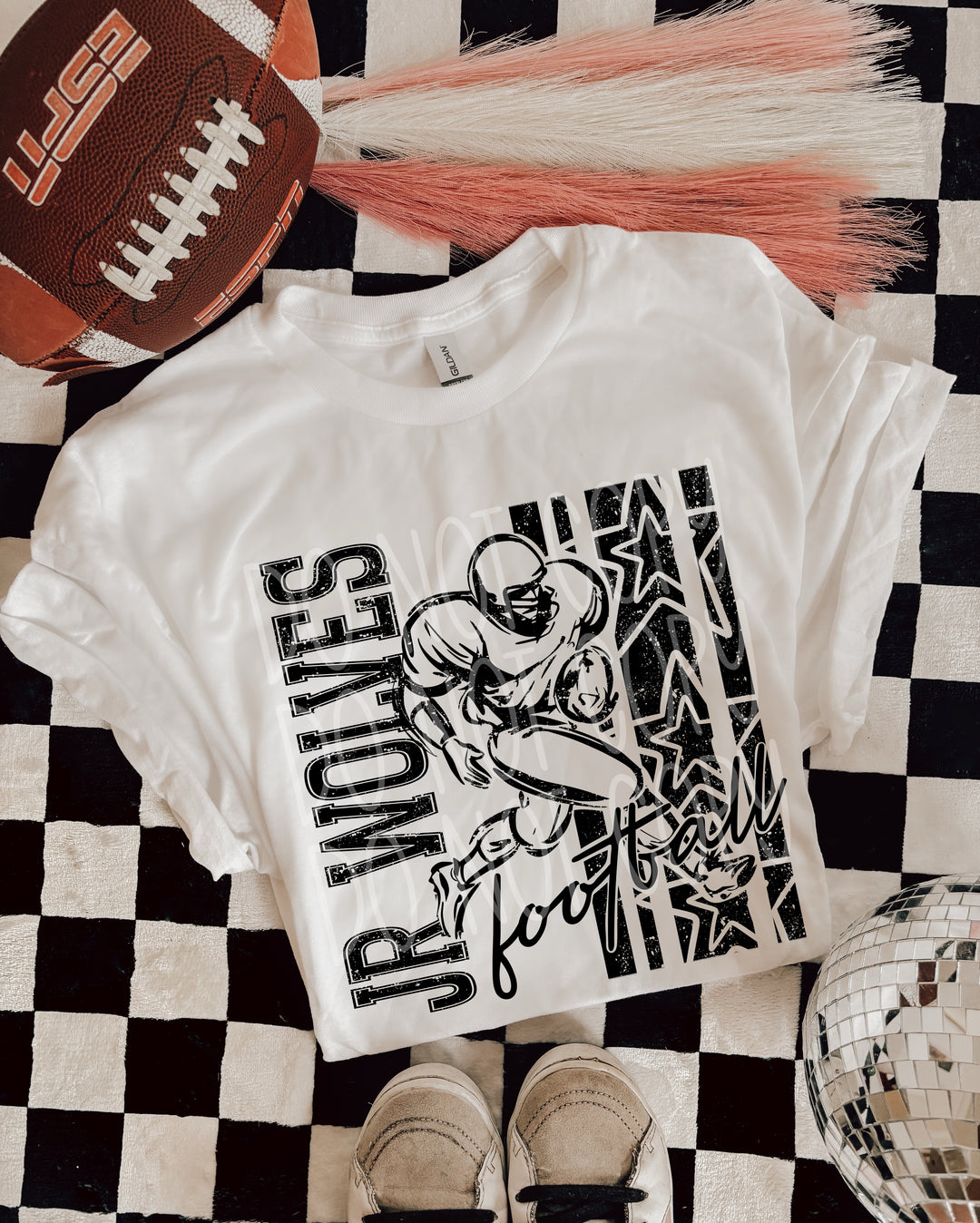 Football JR Wolves Mascot