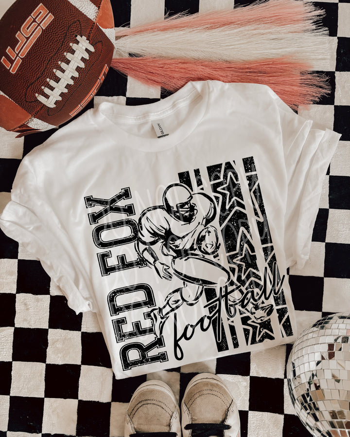 Football Red Fox Mascot