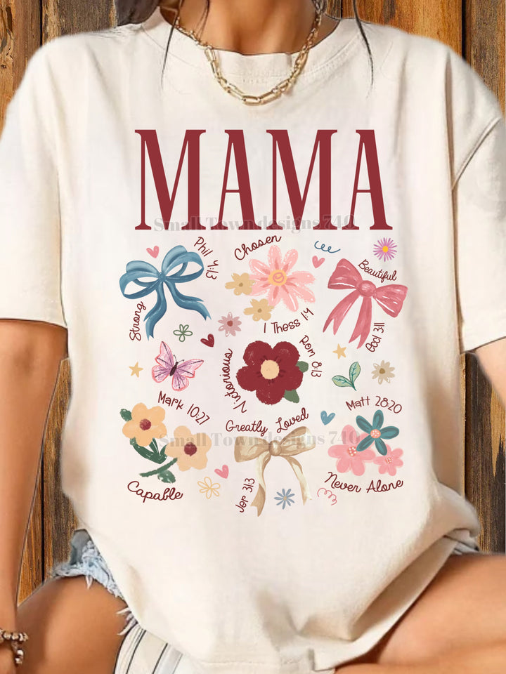 Floral Bows Mama