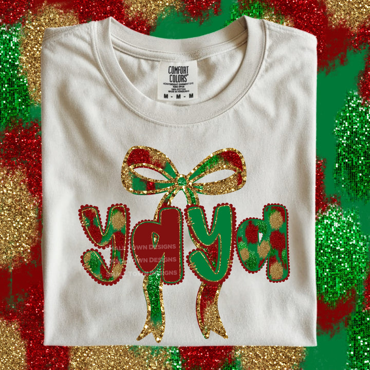 Christmas Bow Yaya
