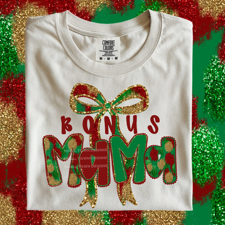 Christmas Bow Bonus Mama
