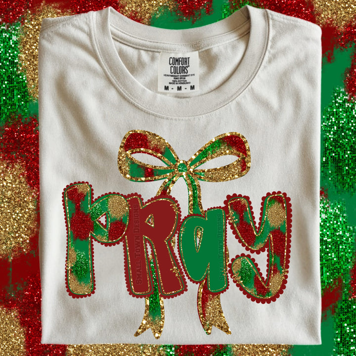 Christmas Bow Pray