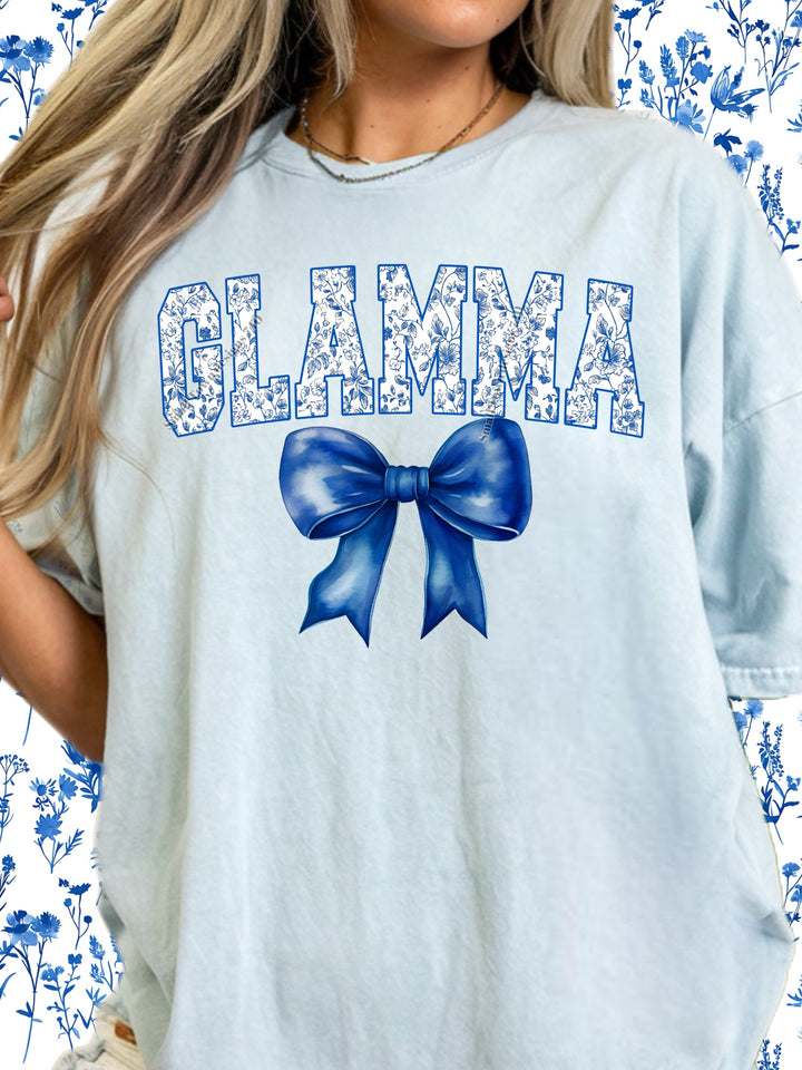 Blue Bow Bonus Glamma