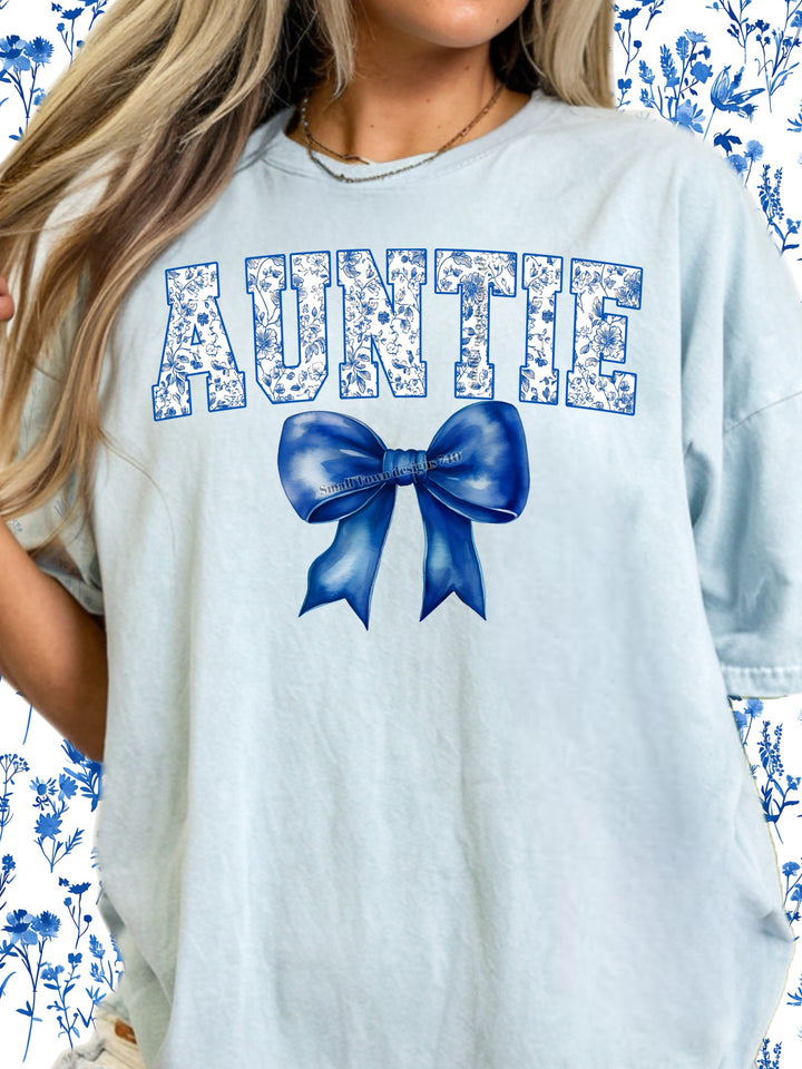 Blue Bow Bonus Auntie