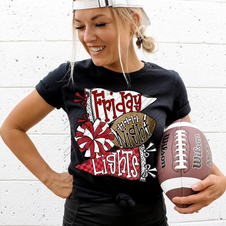 Friday Night Lights - Red & White