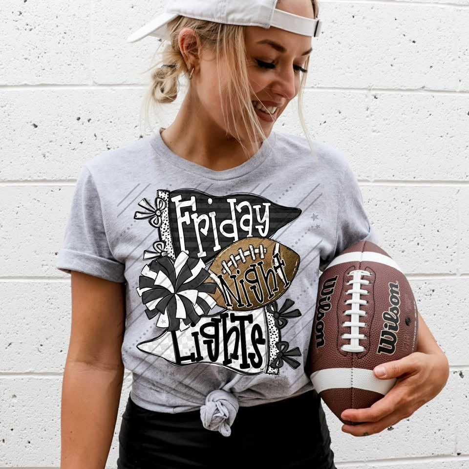 Friday Night Lights - Black & White