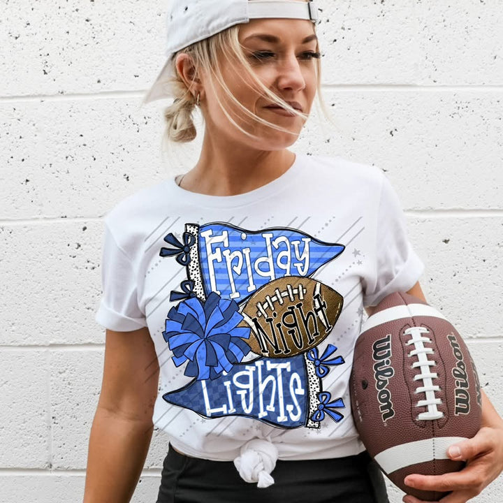 Friday Night Lights - Blue & Navy
