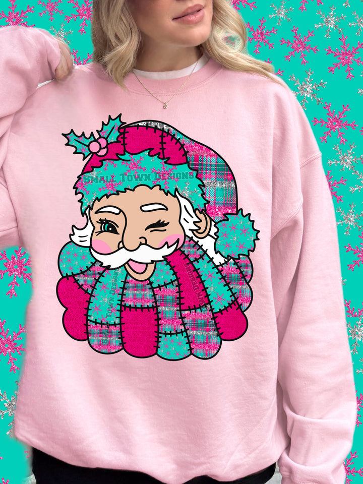 Patchwork Santa