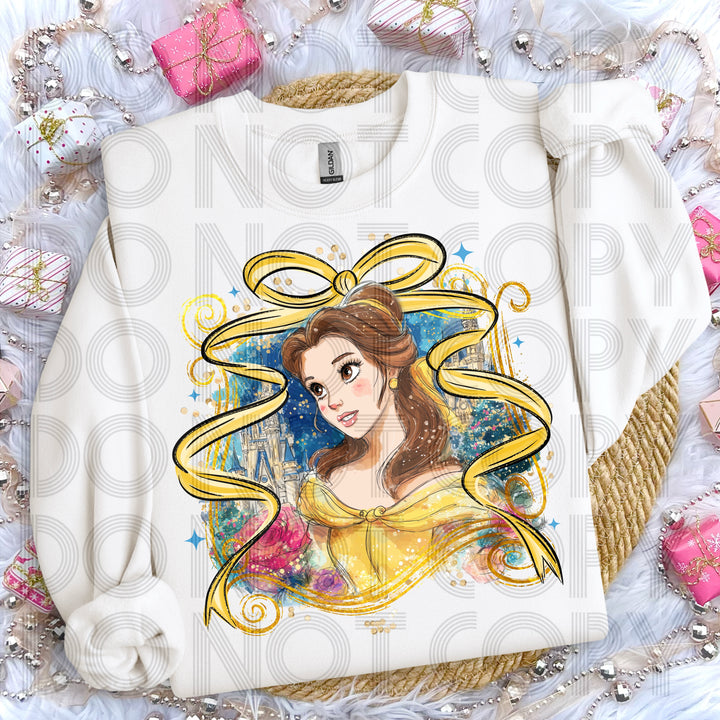 Princess Yellow Bow