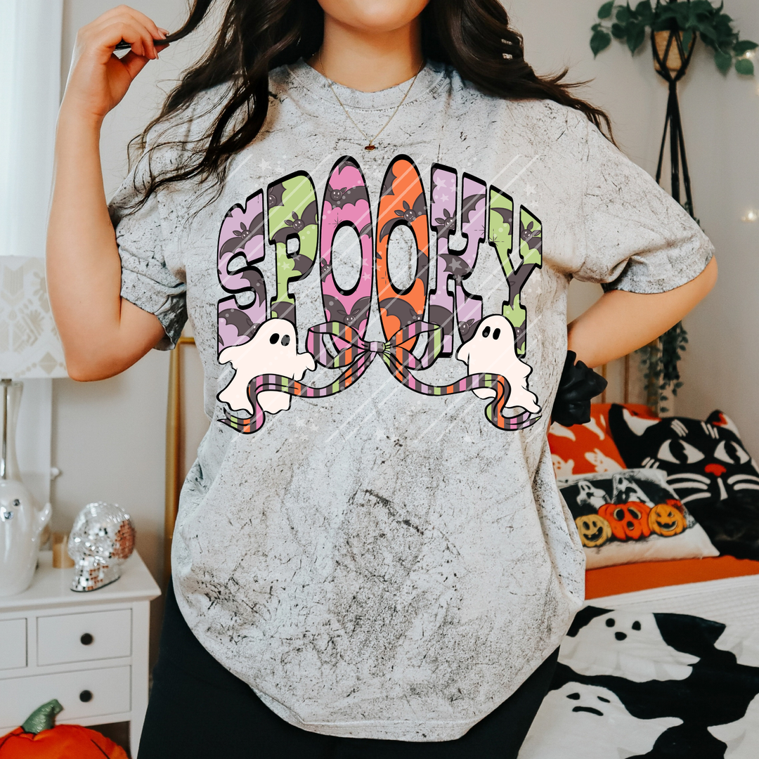 Spooky Bow w/ Bats
