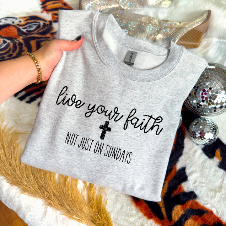 Live your Faith -Black