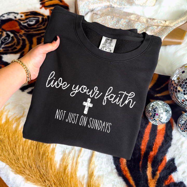 Live your Faith -White