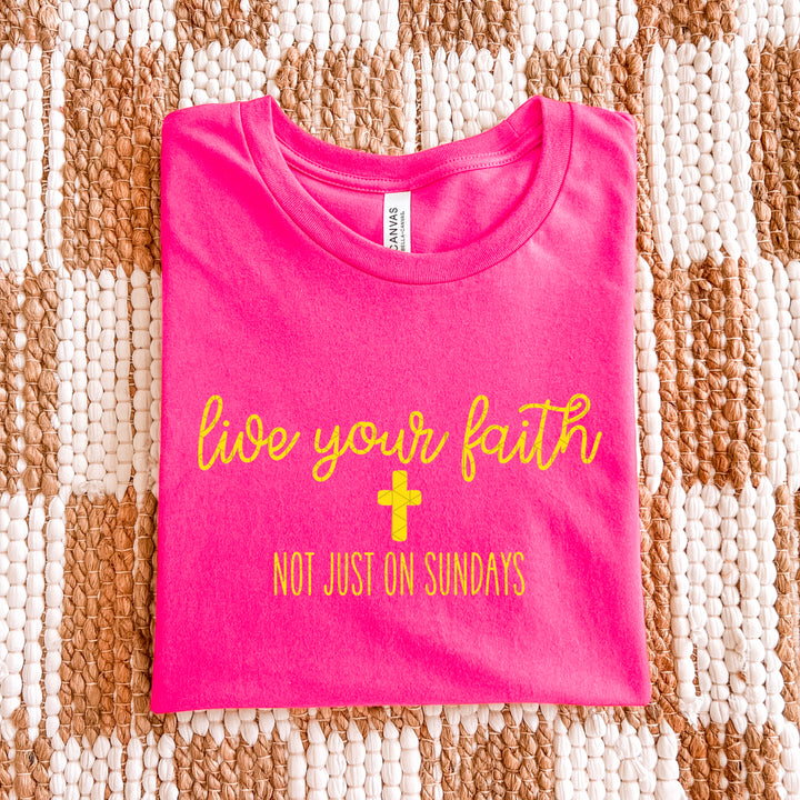 Live your Faith -Yellow