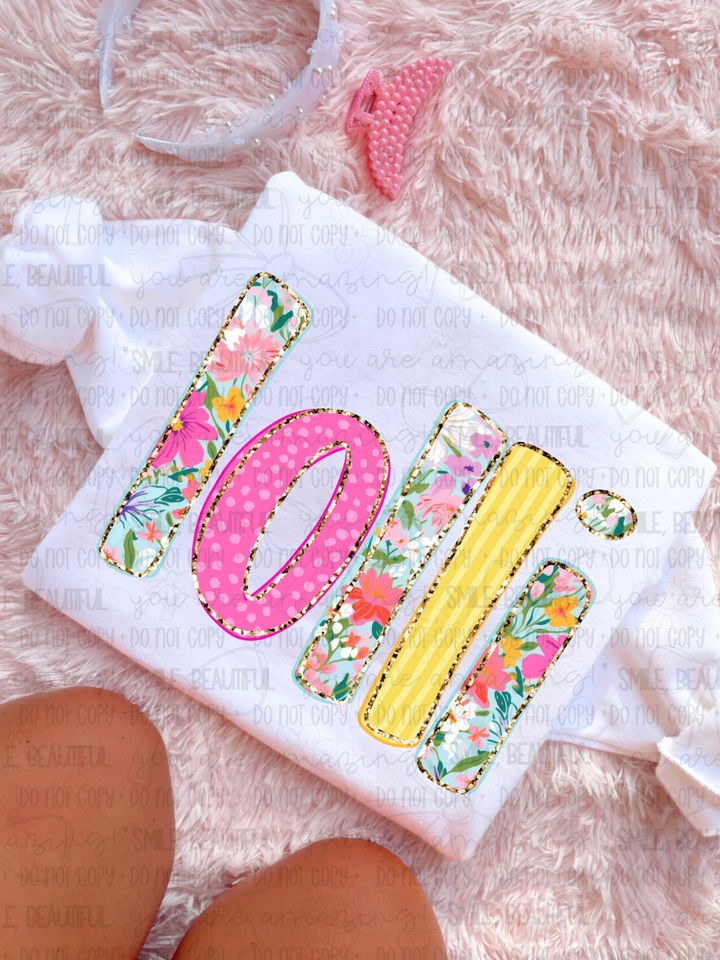 Floral Lolli