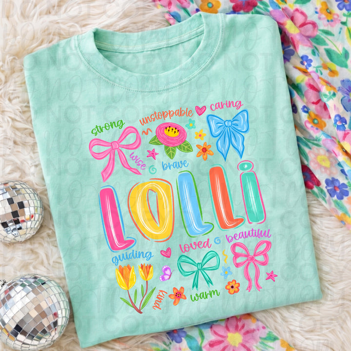 Spring Doodle Lolli