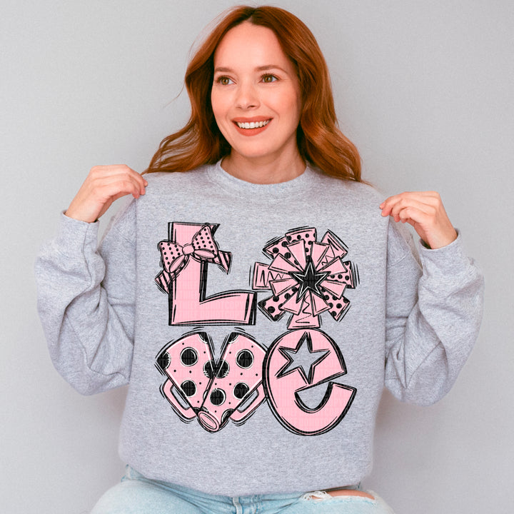 Cheer Love - Pink & Black