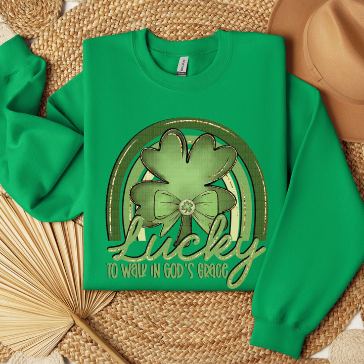 Lucky to Walk in God's Grace