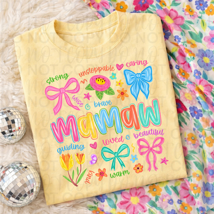 Spring Doodle Mamaw