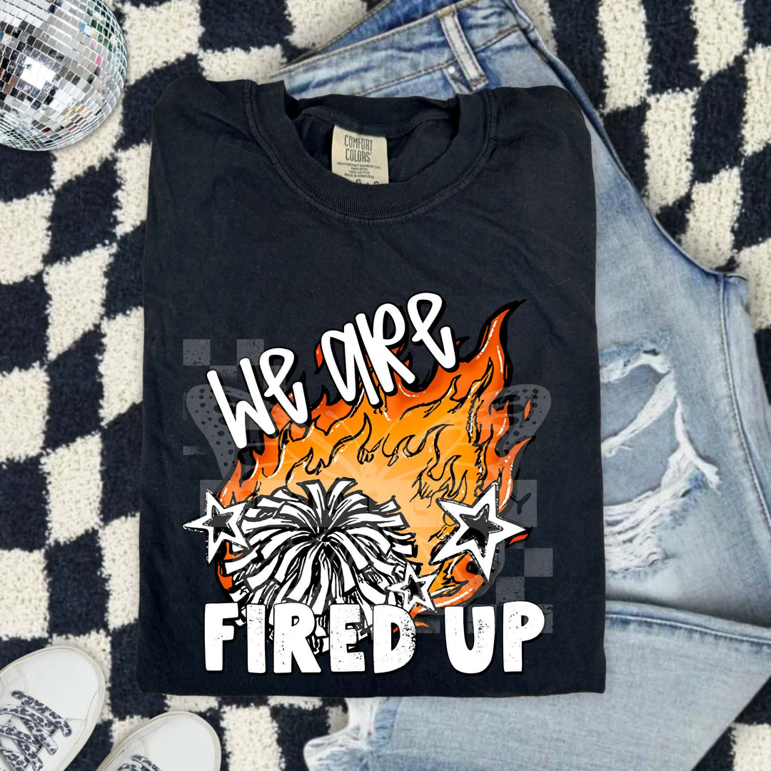We are Fired up Cheer