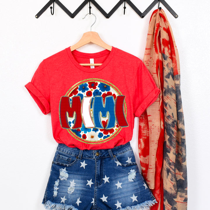 Floral 4th of July - Mimi