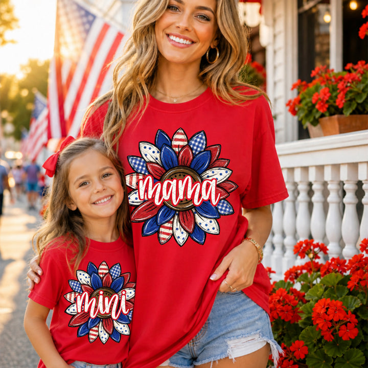 Patriotic Sunflower Mini
