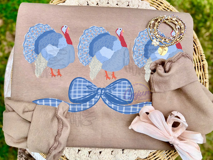 Turkey Trio Bow