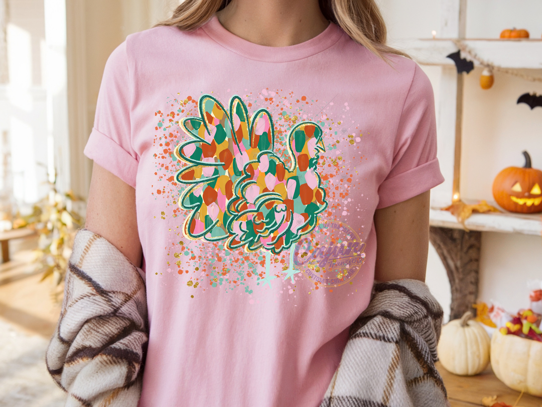 Turkey Splatter - Colorful