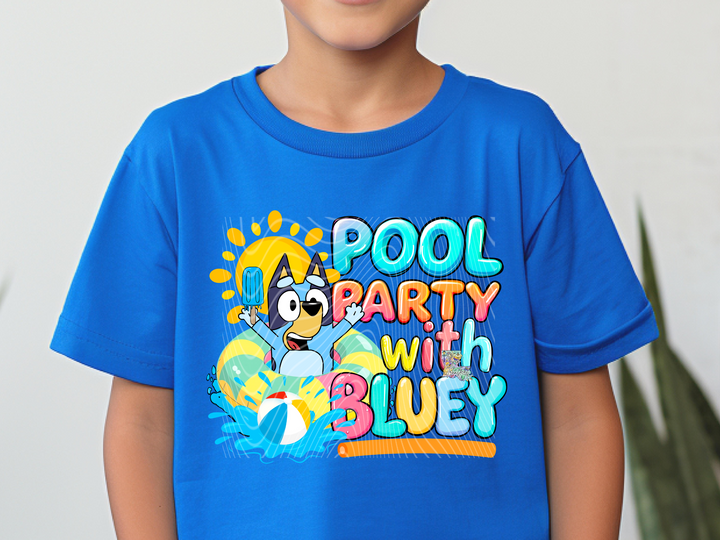 Pool Party with Characters