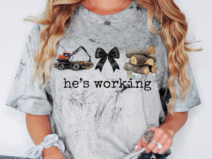 He's Working - Logger