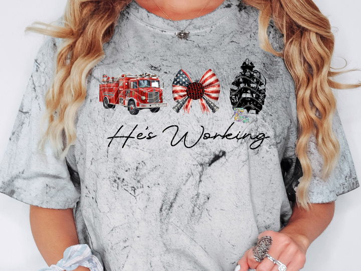 He's Working - Fireman