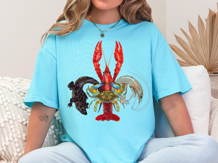 Crawfish Crab Shrimp Gator