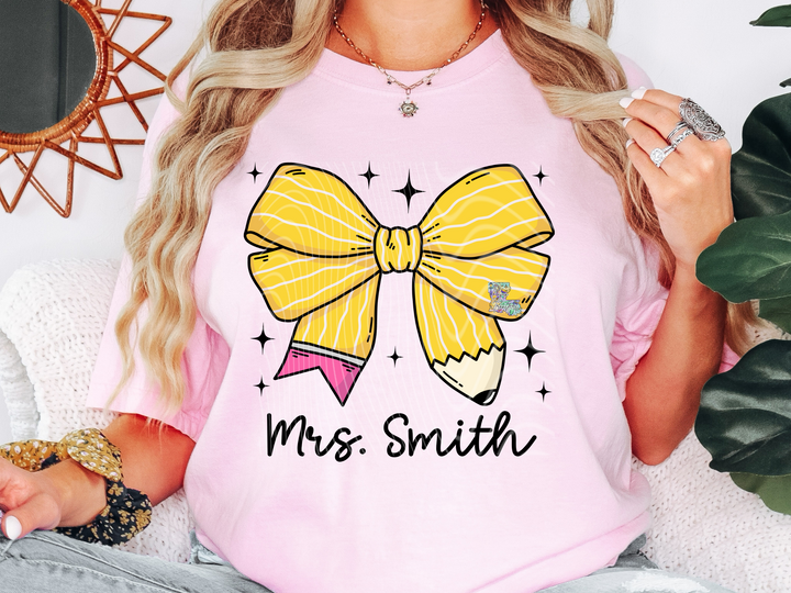 School Bow Personalized