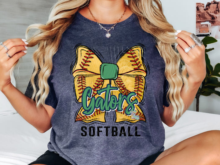 Gators Softball Bow