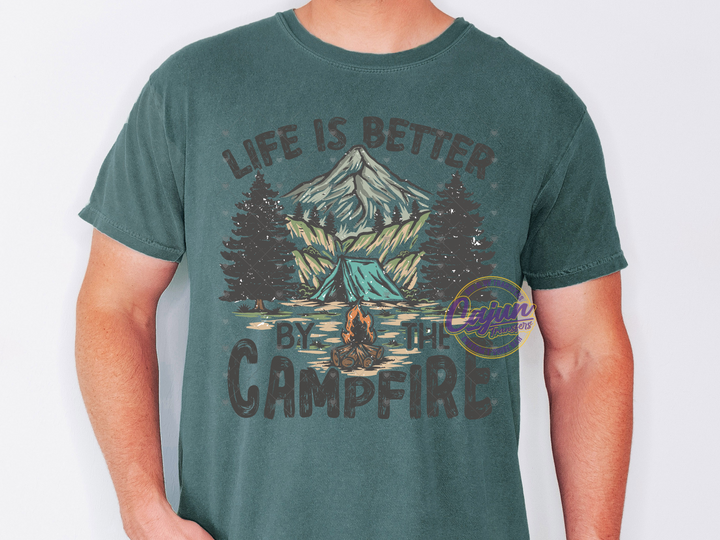 Life is Better by the Campfire