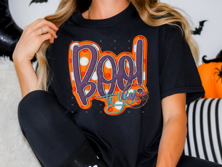 Boo to You