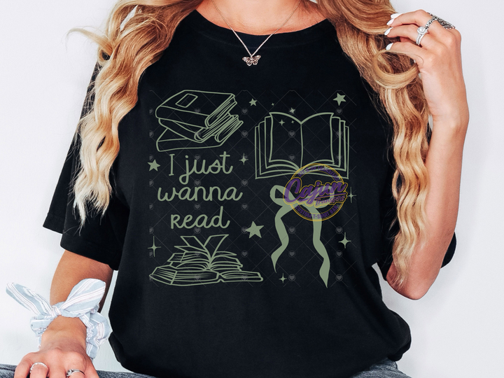 I Just Wanna Read - Green