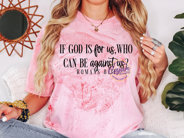 If God is for us