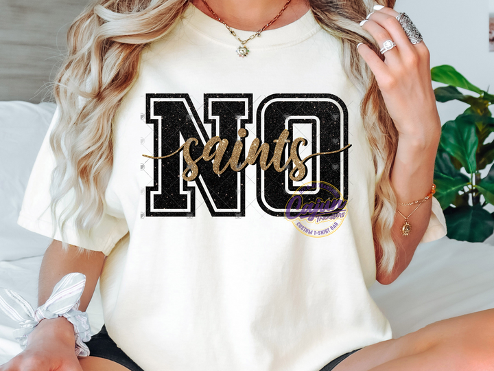 N.O. Football Glitter
