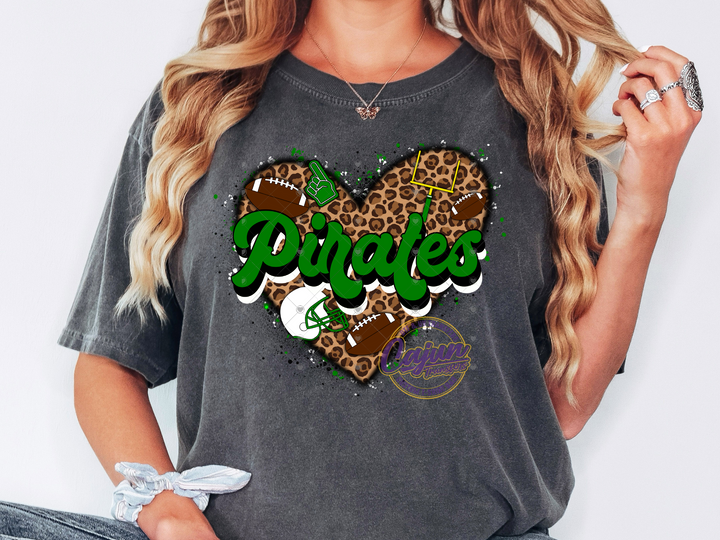 Pirates Cheetah Heart