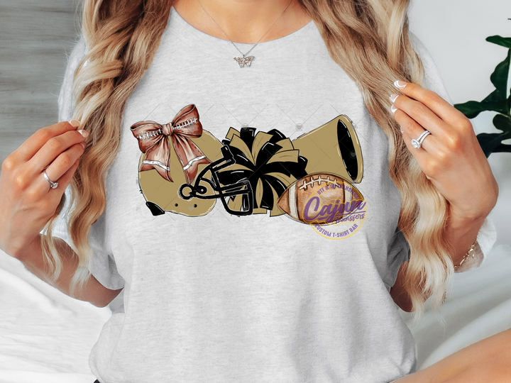 Black & Gold Football
