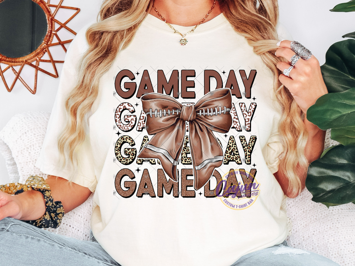 Game Day Football Bow