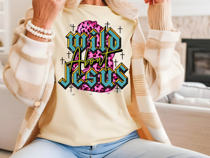 Wild About Jesus Teal