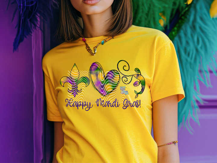 Happy Mardi Gras Trio