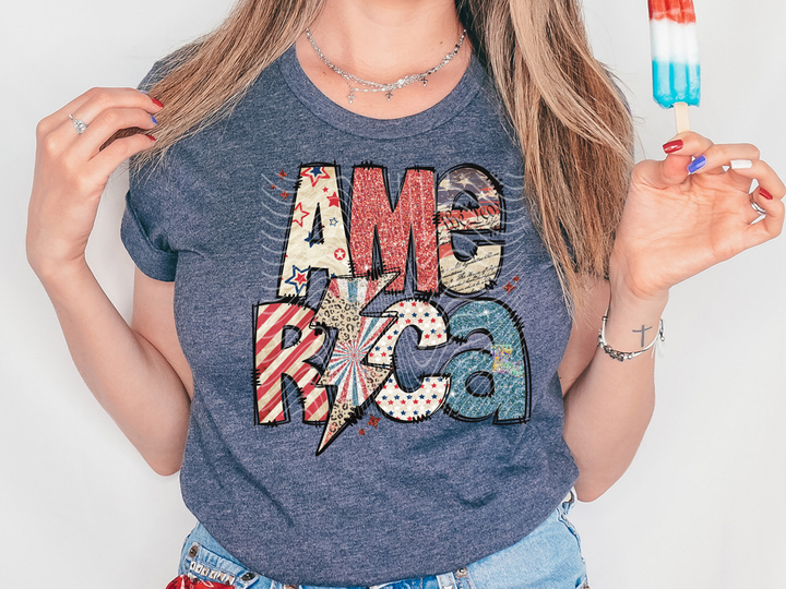 America Lightning Bolt