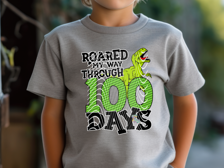 Roared my way to 100 Days