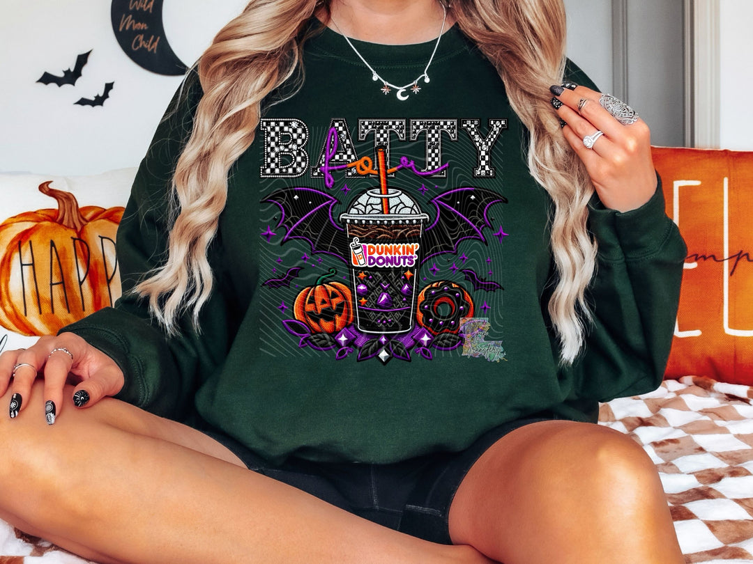 Batty For Dunkin Donuts