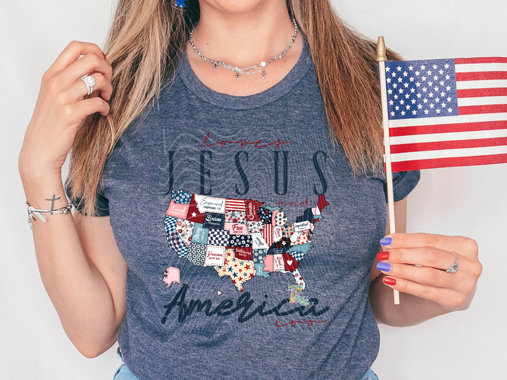 Loves Jesus & America too