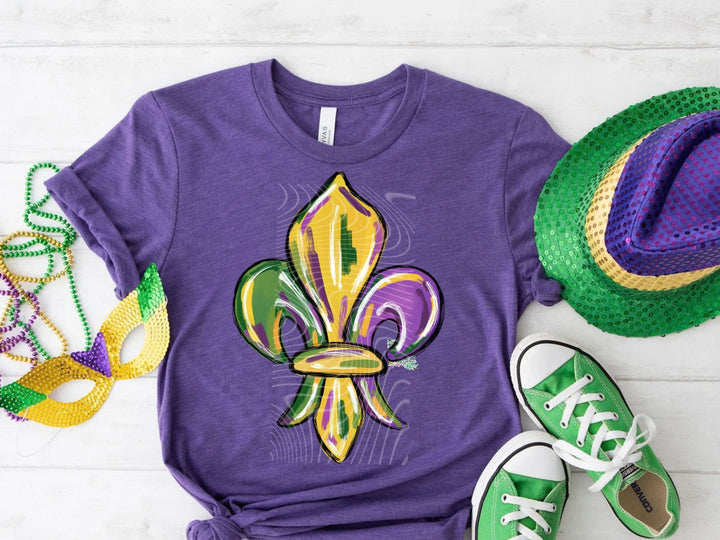Mardi Gras Fleur De Lis