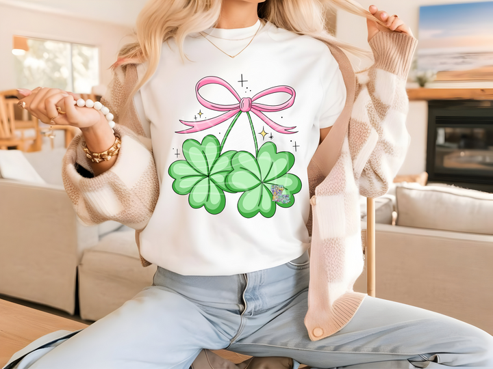 Shamrocks W/ Croquette Bow